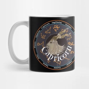 New Capricorn zodiac sign Mug